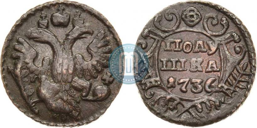 Picture Polushka 1736 year  