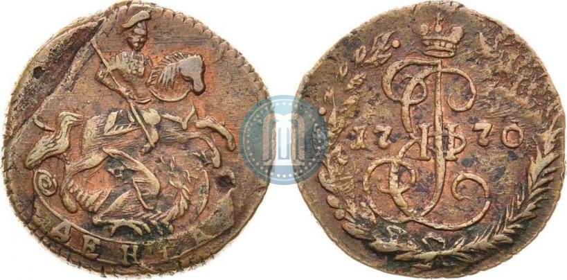 Фото Денга 1770 года ЕМ 