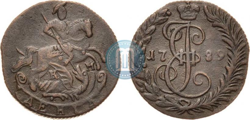 Фото Денга 1789 года КМ 
