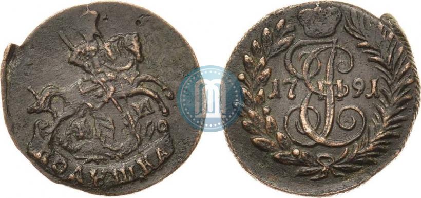 Picture Polushka 1791 year КМ 
