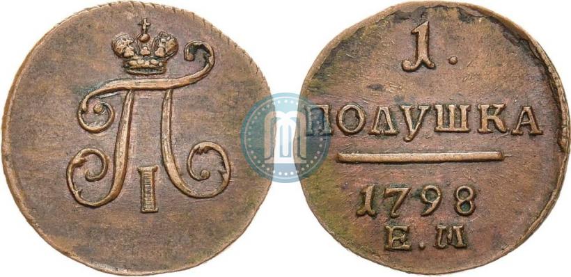 Picture Polushka 1798 year ЕМ 
