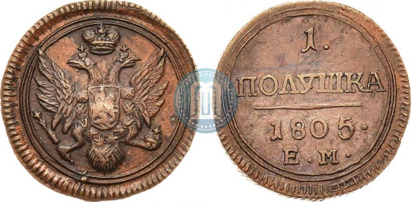 Picture Polushka 1805 year ЕМ 