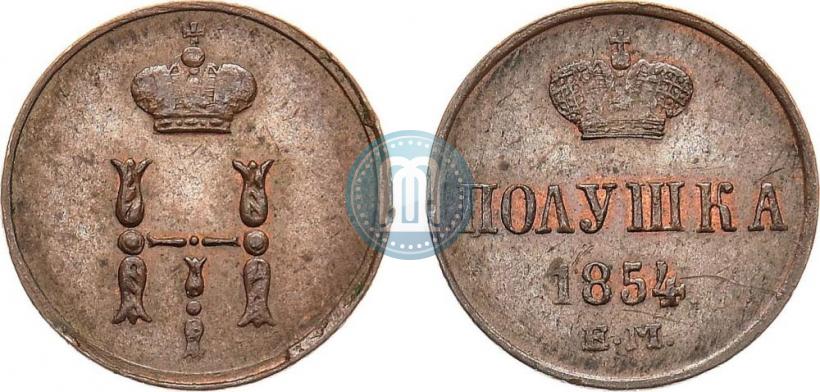 Picture Polushka 1854 year ЕМ 