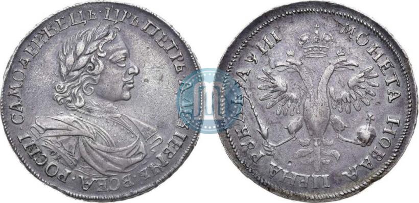 Picture 1 rouble 1718 year OK-L 