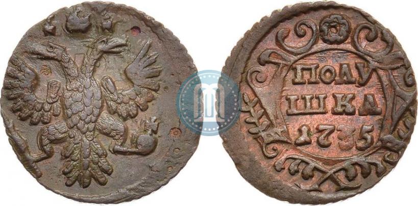 Picture Polushka 1735 year  