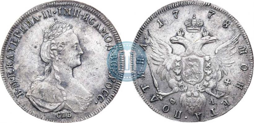 Picture Poltina 1778 year СПБ-ФЛ 