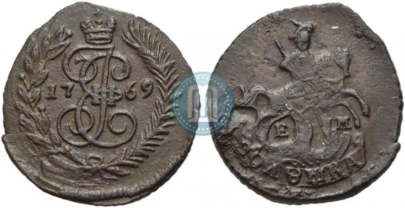 Фото Полушка 1769 года ЕМ 