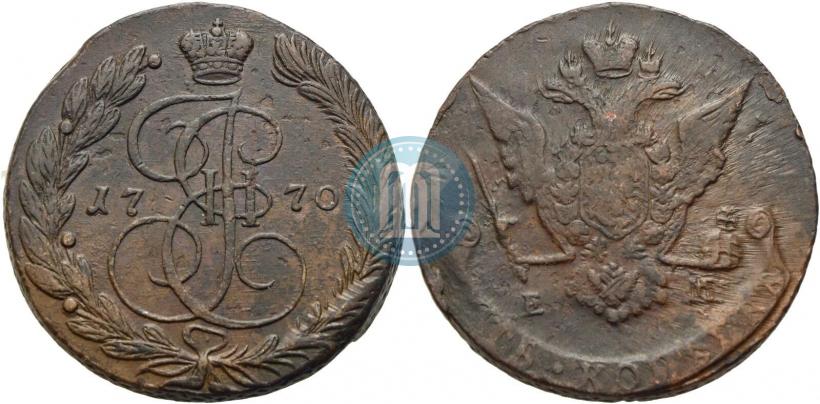 Фото 5 копеек 1770 года ЕМ 