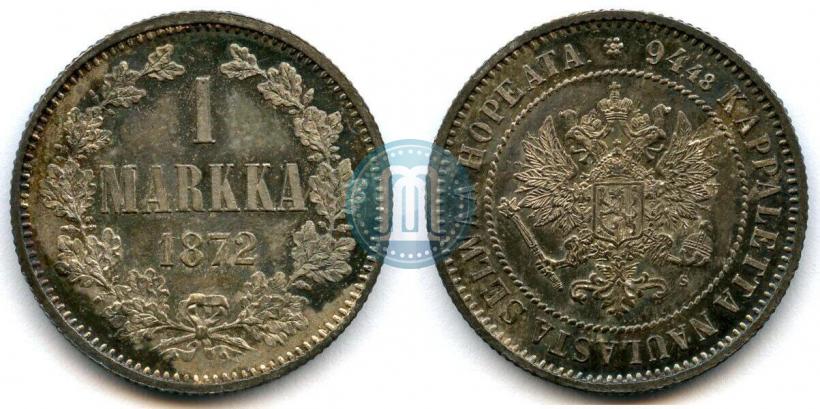 Фото 1 марка 1872 года S 