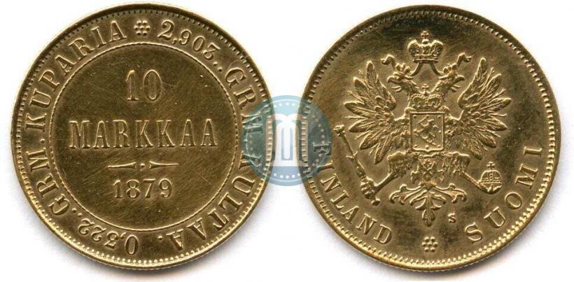 Picture 10 markkaa 1879 year S 