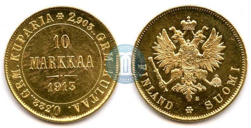 Picture 10 markkaa 1913 year S 