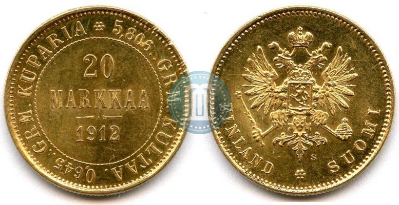Picture 20 markkaa 1912 year S 