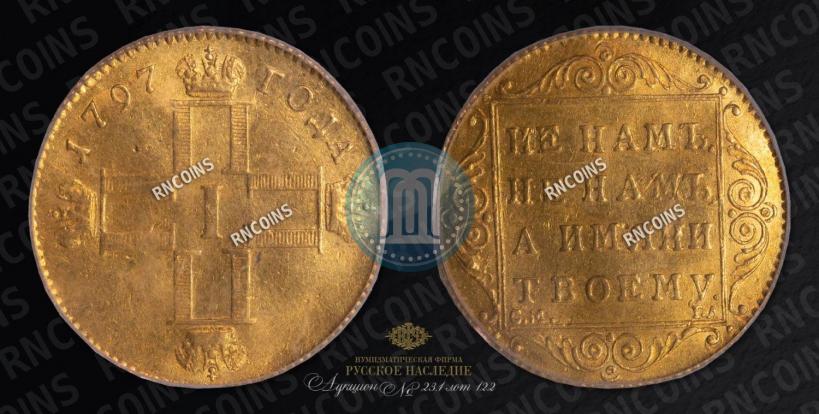 Picture 1 ducat 1797 year СМ-ГЛ 