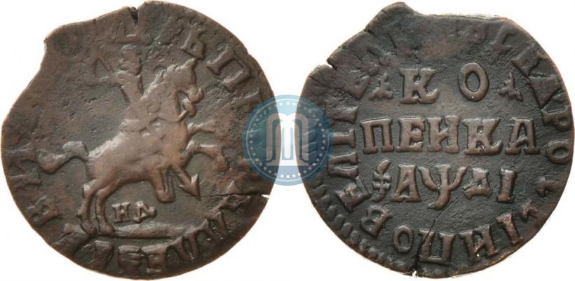 Picture 1 kopeck 1714 year НД 