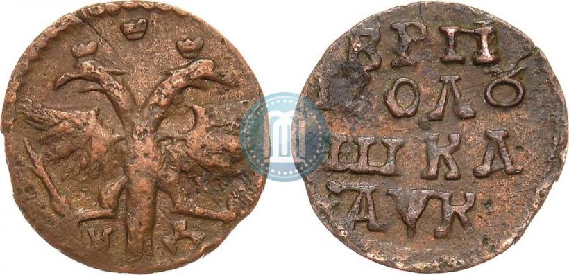 Фото Полушка 1720 года НД 