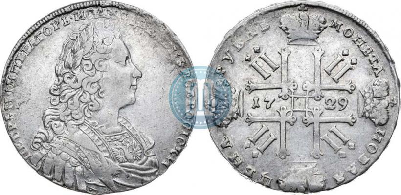 Picture 1 rouble 1729 year  "Type of 1728"