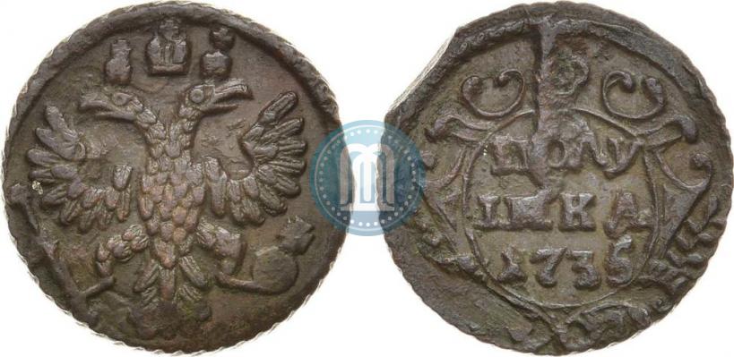Picture Polushka 1735 year  