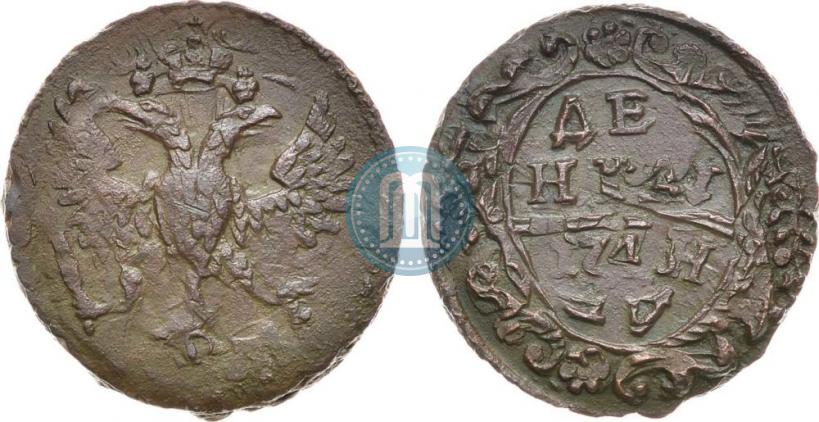Фото Денга 1744 года  