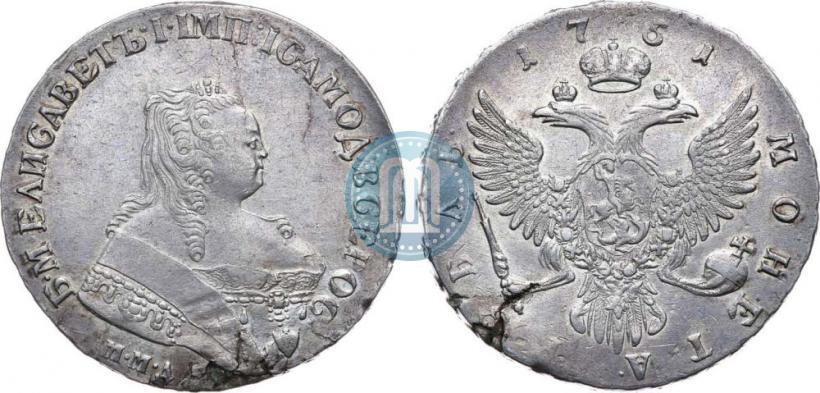 Picture 1 rouble 1751 year ММД 