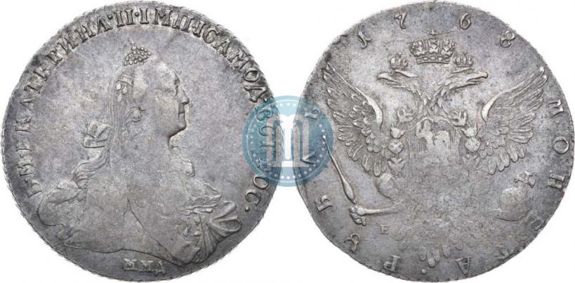 Picture 1 rouble 1768 year ММД-EI 