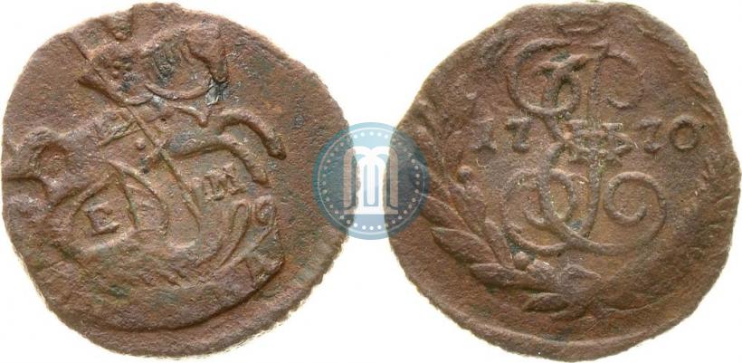 Фото Полушка 1770 года ЕМ 