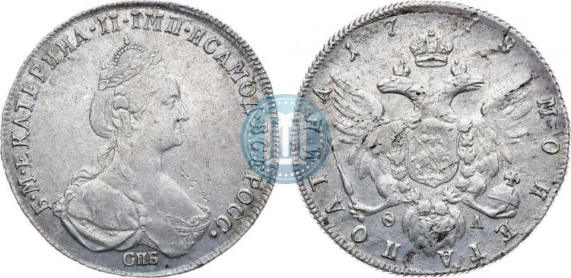Фото Полтина 1778 года СПБ-ФЛ 