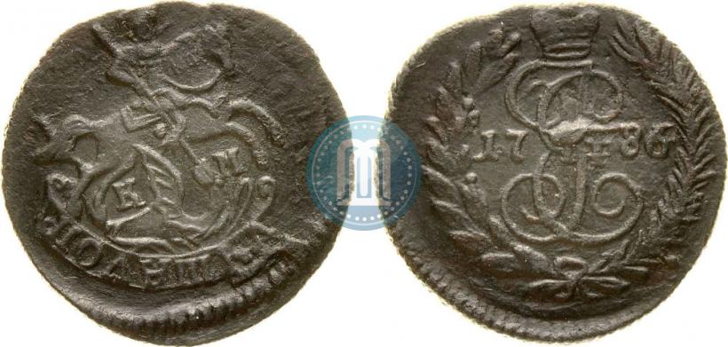 Picture Polushka 1786 year КМ 