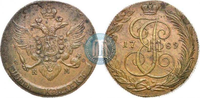 Picture 5 kopecks 1789 year КМ 