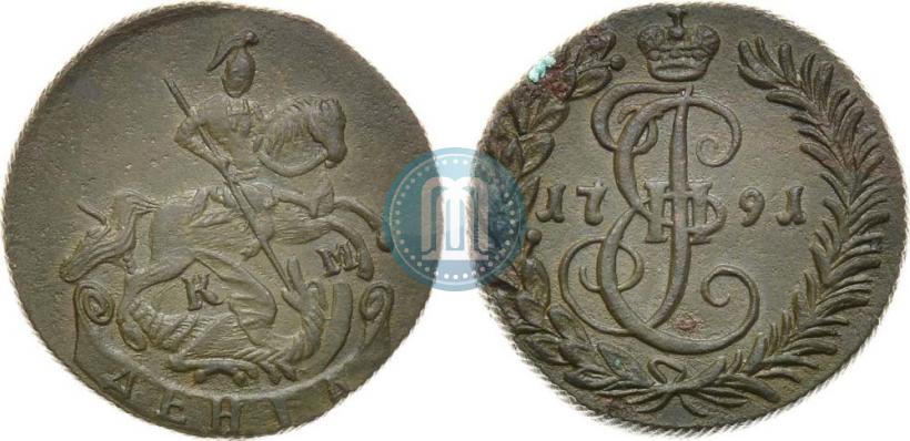 Picture Denga 1791 year КМ 