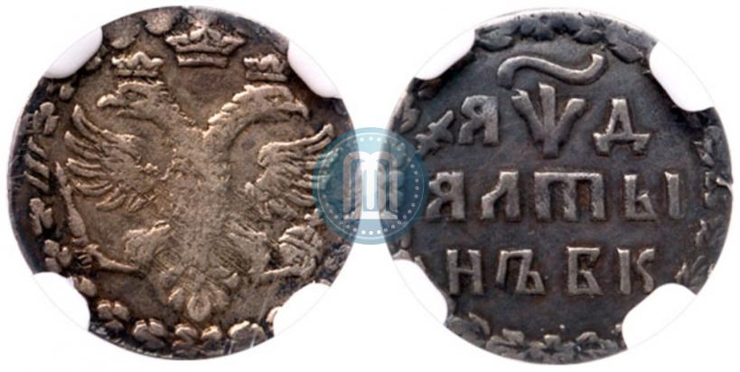 Фото Алтын 1704 года БК 