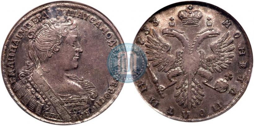 Picture Poltina 1733 year  