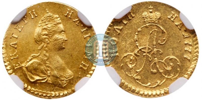 Фото Полтина 1777 года  