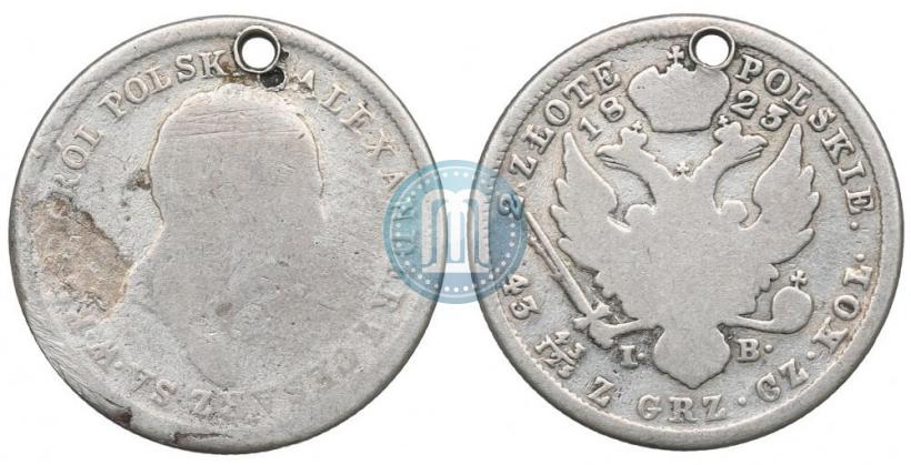 Picture 2 złote 1823 year IB 