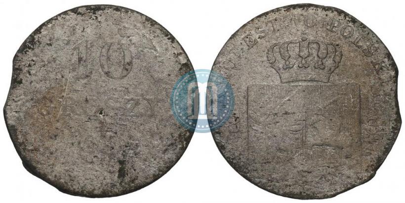 Picture 10 groszy 1831 year KG "Polish uprising"