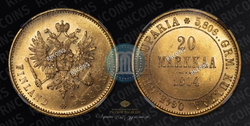 Фото 20 марок 1904 года L 