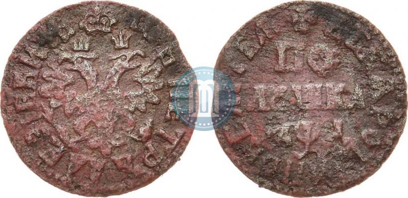 Фото Полушка 1704 года  