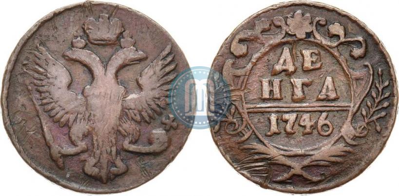 Фото Денга 1746 года  