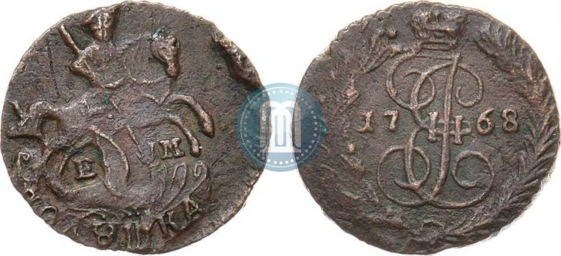 Фото Полушка 1768 года ЕМ 