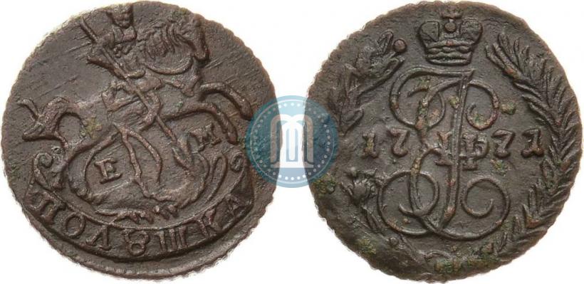 Picture Polushka 1771 year ЕМ 