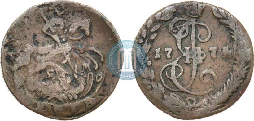 Фото Денга 1774 года ЕМ 