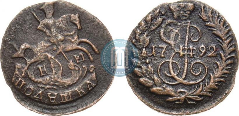 Picture Polushka 1792 year КМ 