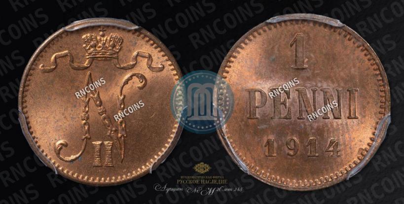 Picture 1 penni 1914 year  