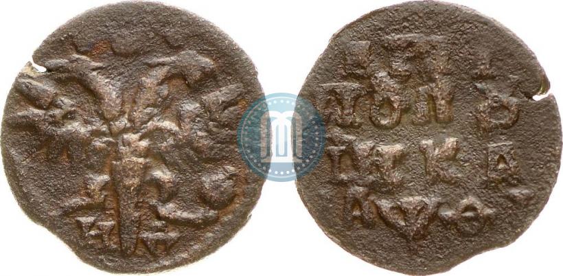 Фото Полушка 1719 года НД 