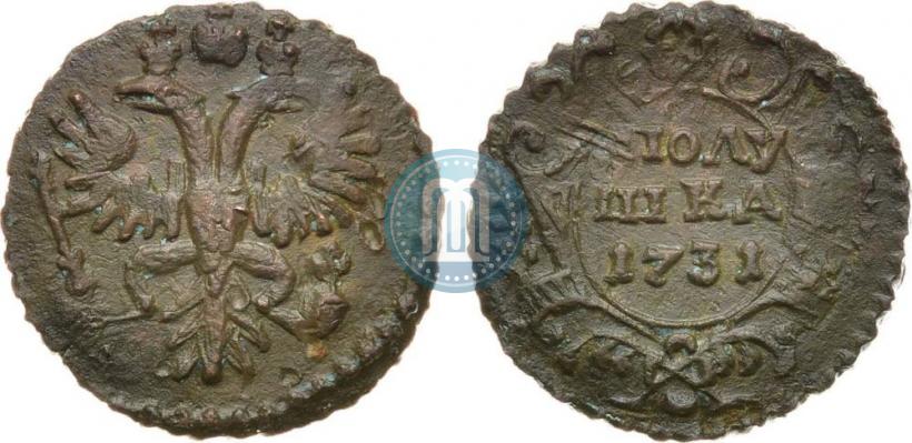Picture Polushka 1731 year  