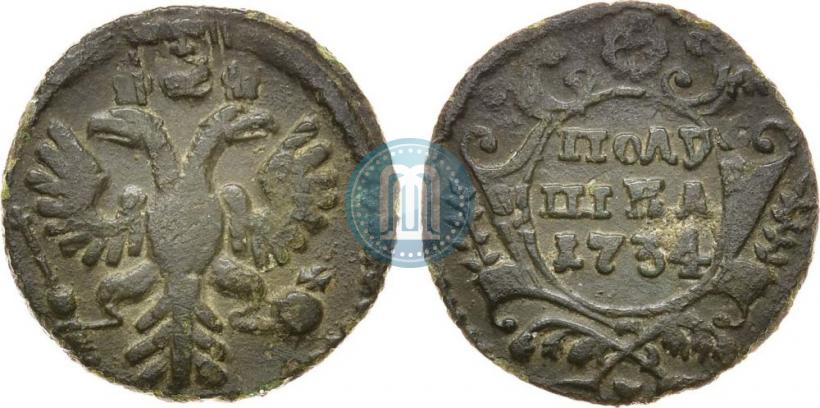Picture Polushka 1734 year  