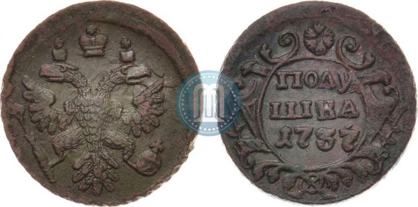 Фото Полушка 1737 года  