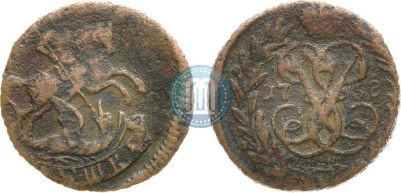 Фото Полушка 1758 года  
