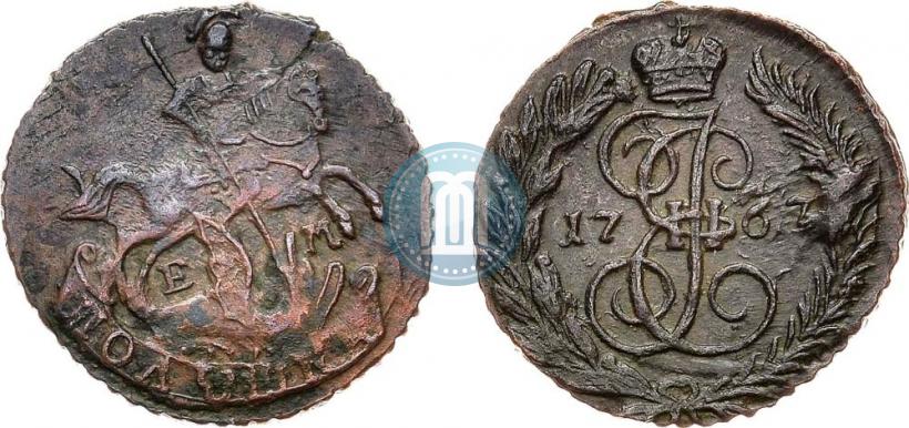 Фото Полушка 1767 года ЕМ 