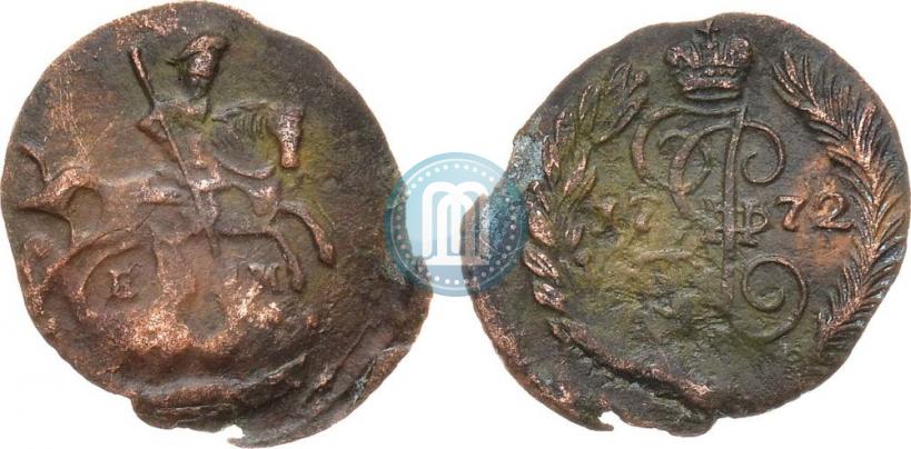 Фото Полушка 1772 года ЕМ 