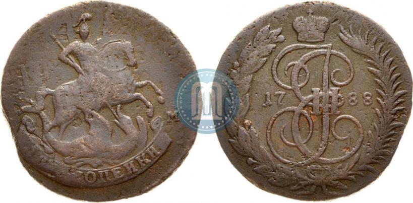 Picture 2 kopecks 1788 year ММ 